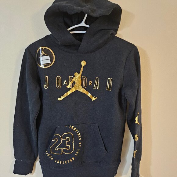 Nike Air Jordan Boy's Highlights Pullover Hoodie - Size M - Picture 1 of 12